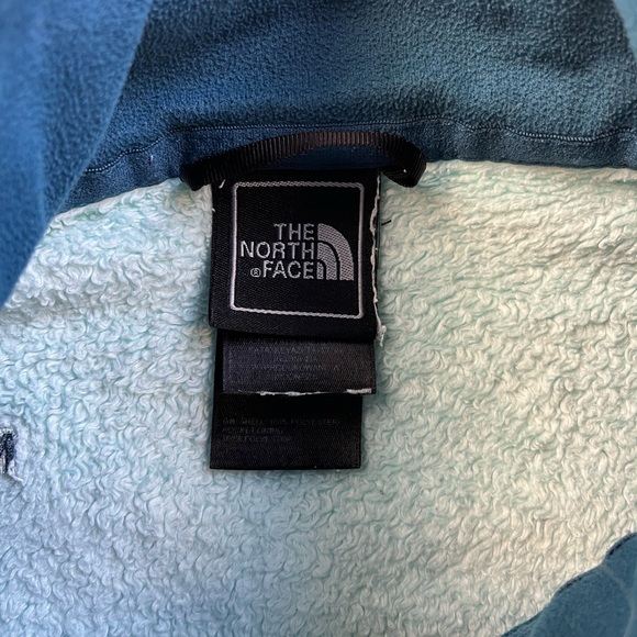 The North Face 100% polyester fleece zip up jacket r35-23 - Picture 3 of 5